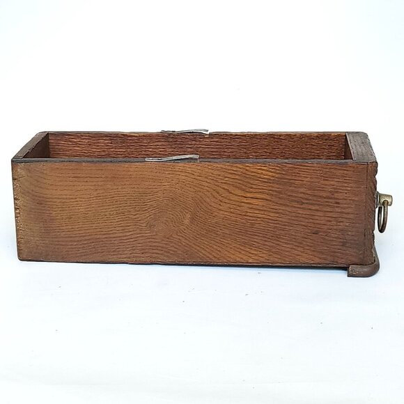 VINTAGE Sewing Machine Drawer OAK WOOD SINGER 30s 40s - Picture 6 of 7